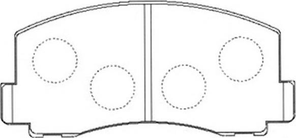 FIT FP0284 - Set placute frana,frana disc aaoparts.ro