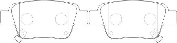 FIT FP0239 - Set placute frana,frana disc aaoparts.ro