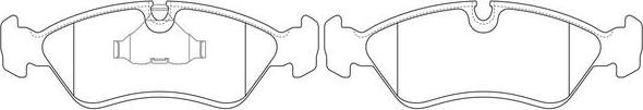 FIT FP0796 - Set placute frana,frana disc aaoparts.ro