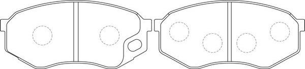 FIT FP0735 - Set placute frana,frana disc aaoparts.ro