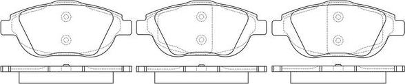 FIT FP1933 - Set placute frana,frana disc aaoparts.ro