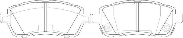 FIT FP1454 - Set placute frana,frana disc aaoparts.ro