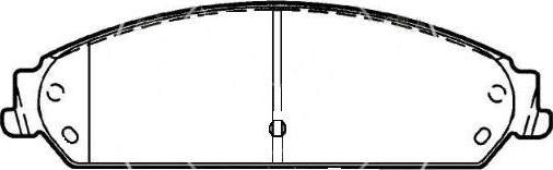 FIT FP1058 - Set placute frana,frana disc aaoparts.ro