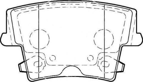 FIT FP1057 - Set placute frana,frana disc aaoparts.ro