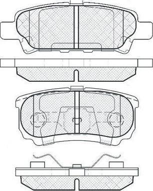 FIT FP1037 - Set placute frana,frana disc aaoparts.ro
