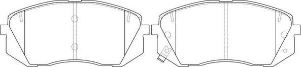 FIT FP1855 - Set placute frana,frana disc aaoparts.ro