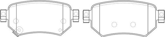 FIT FP1874 - Set placute frana,frana disc aaoparts.ro