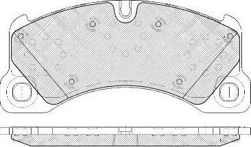 VW 7P0 698 151 G - Set placute frana,frana disc aaoparts.ro