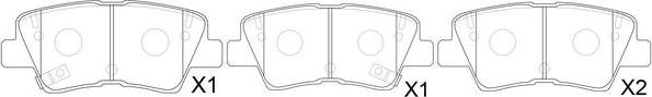 FIT FP1313 - Set placute frana,frana disc aaoparts.ro