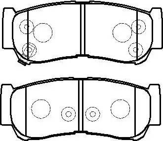 J&S Automotive VBP3138 - Set placute frana,frana disc aaoparts.ro