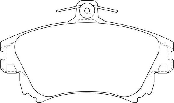 FIT FP3404 - Set placute frana,frana disc aaoparts.ro