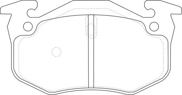 FIT FP2328 - Set placute frana,frana disc aaoparts.ro