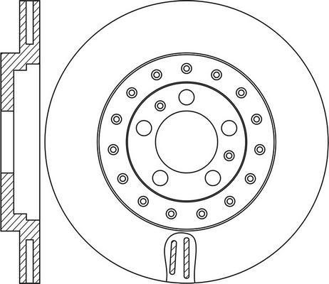 TRW DF4269 - Disc frana aaoparts.ro