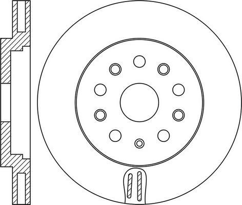 ATE 24.0330-0115.1 - Disc frana aaoparts.ro