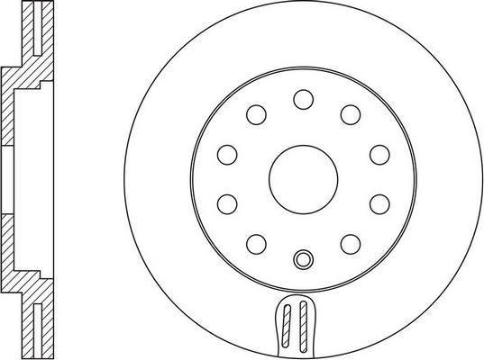 FIT FR0659V - Disc frana aaoparts.ro