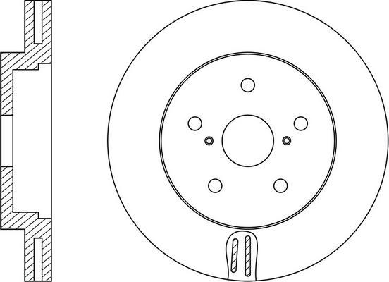 Herth+Buss Jakoparts J3307017 - Disc frana aaoparts.ro