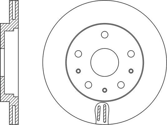 Textar 92166300 - Disc frana aaoparts.ro