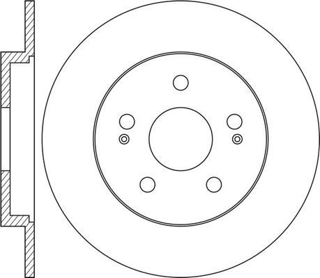FIT FR0671 - Disc frana aaoparts.ro