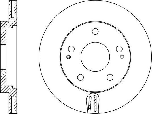 FIT FR0677V - Disc frana aaoparts.ro