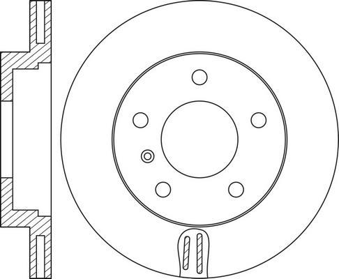 Textar 92055605 - Disc frana aaoparts.ro