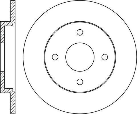 Textar 92088403 - Disc frana aaoparts.ro