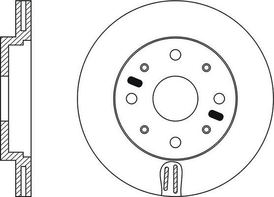 ATE 24.0320-0142.1 - Disc frana aaoparts.ro