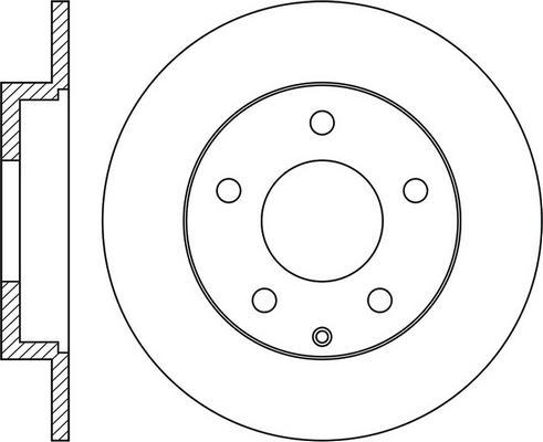 ATE 24.0110-0234.1 - Disc frana aaoparts.ro