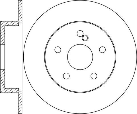 BOSCH 0 986 479 410 - Disc frana aaoparts.ro