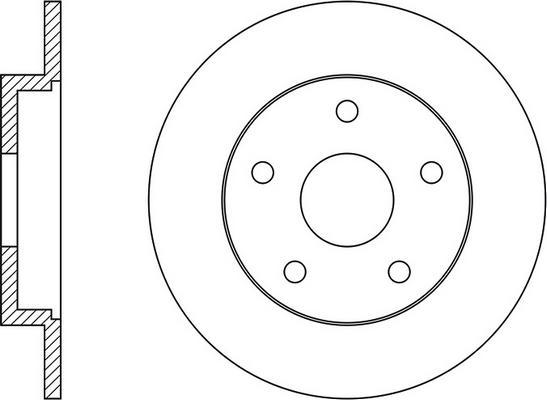 Meyle 715 523 0022/PD - Disc frana aaoparts.ro