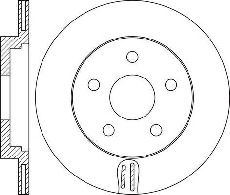 Blue Print ADN143180 - Disc frana aaoparts.ro