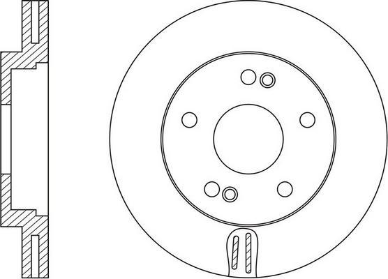 Stellox 6020-3017VK-SX - Disc frana aaoparts.ro