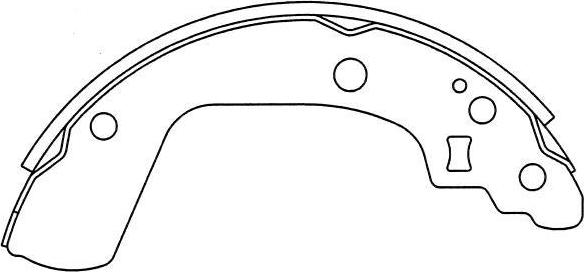 FIT FT9338 - Set saboti frana aaoparts.ro