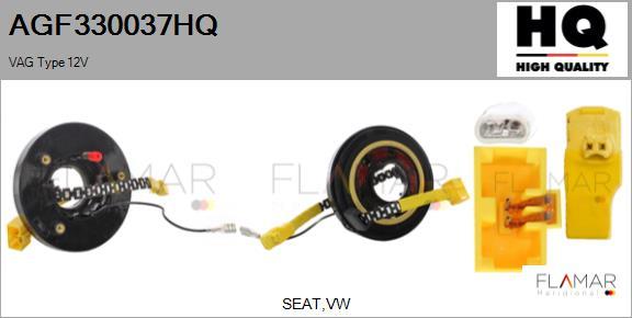 FLAMAR AGF330037HQ - Arc spirala, Airbag aaoparts.ro
