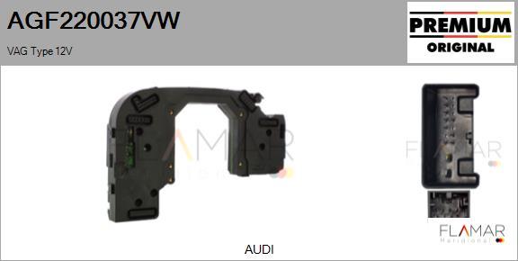 FLAMAR AGF220037VW - Comutator coloana directie aaoparts.ro