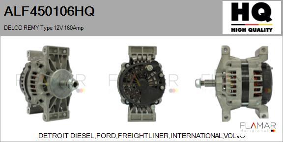 FLAMAR ALF450106HQ - Generator / Alternator aaoparts.ro
