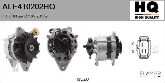FLAMAR ALF410202HQ - Generator / Alternator aaoparts.ro