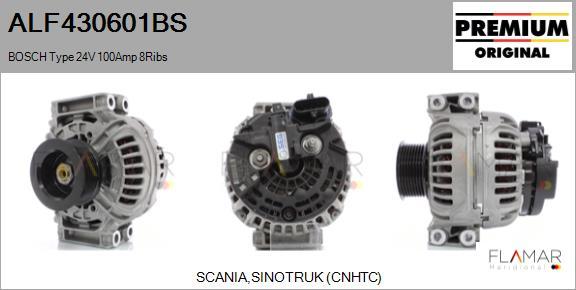 FLAMAR ALF430601BS - Generator / Alternator aaoparts.ro