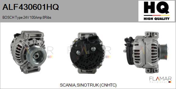 FLAMAR ALF430601HQ - Generator / Alternator aaoparts.ro