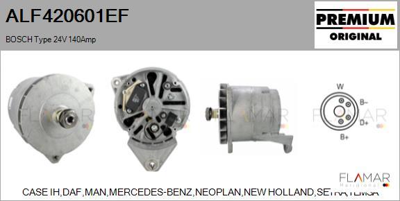FLAMAR ALF420601EF - Generator / Alternator aaoparts.ro