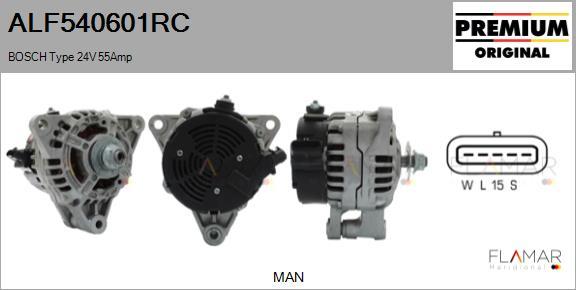 FLAMAR ALF540601RC - Generator / Alternator aaoparts.ro