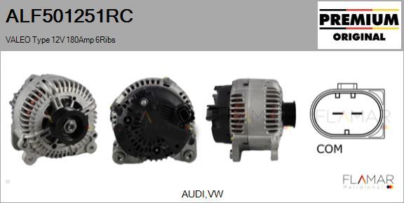 FLAMAR ALF501251RC - Generator / Alternator aaoparts.ro