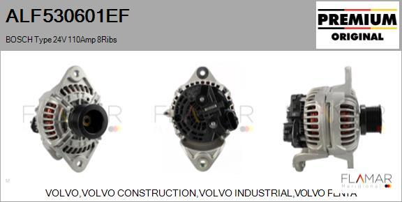 FLAMAR ALF530601EF - Generator / Alternator aaoparts.ro