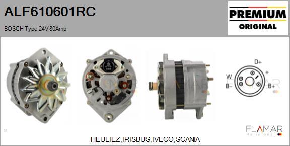 FLAMAR ALF610601RC - Generator / Alternator aaoparts.ro