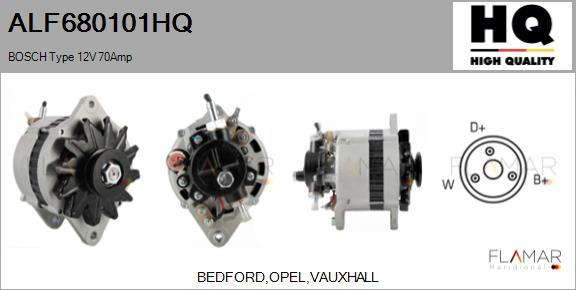 FLAMAR ALF680101HQ - Generator / Alternator aaoparts.ro