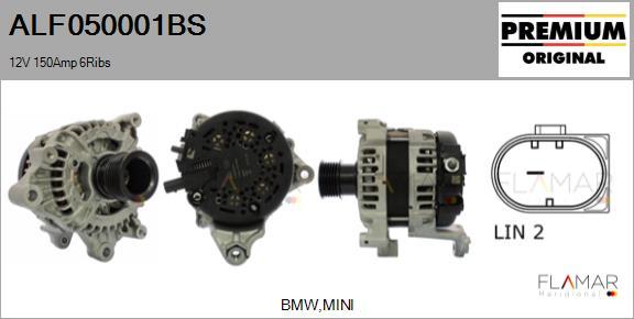 FLAMAR ALF050001BS - Generator / Alternator aaoparts.ro