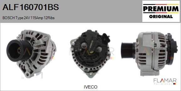 FLAMAR ALF160701BS - Generator / Alternator aaoparts.ro