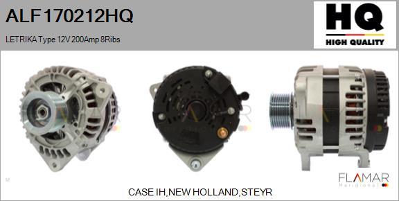 FLAMAR ALF170212HQ - Generator / Alternator aaoparts.ro