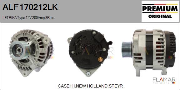 FLAMAR ALF170212LK - Generator / Alternator aaoparts.ro