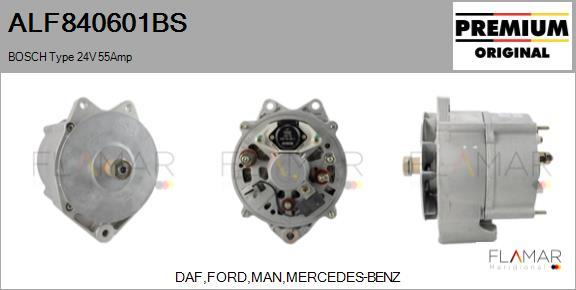 FLAMAR ALF840601BS - Generator / Alternator aaoparts.ro