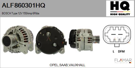 FLAMAR ALF860301HQ - Generator / Alternator aaoparts.ro